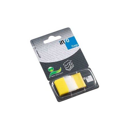 Separadores Adesivos 25x43mm Amarelo 50 unidades (3 Packs)