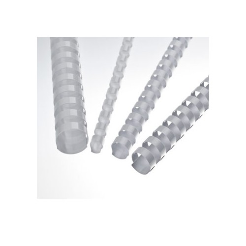 Argolas Pvc Encadernar 38mm 375 Fls Cx50un Branco Ovais