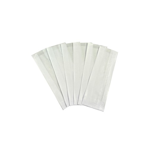 Saquetas para Talheres 8x4x28cm Branco CX.2000un