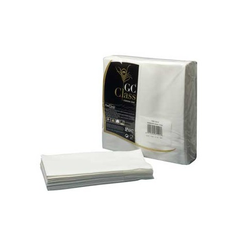 Guardanapos 34x40 Kangur Airlaid Branco - 50 unidades