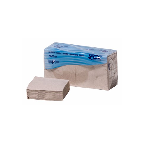 Guardanapos 20x20 2fls Nature PeP 100% Recycled 100un