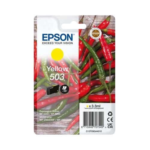 Tinteiro Epson 503 Amarelo (C13T09Q44010)