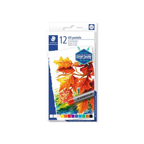 Lápis Pastel a Óleo STAEDTLER 2420 C12 Design Journey - 12 unidades