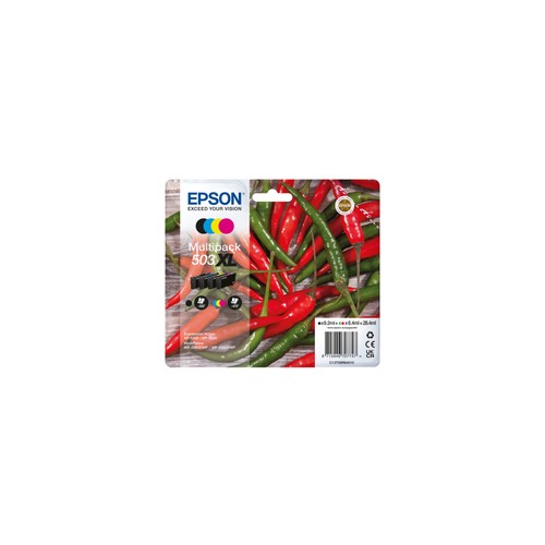 Multipack 4 Tinteiros Epson 503XL (C13T09R64010)