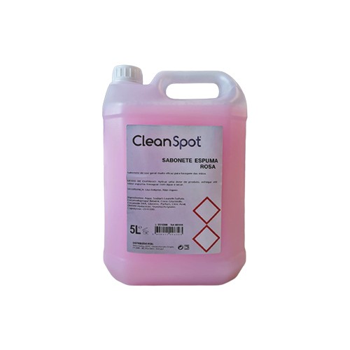 Sabonete Espuma Mãos Rosa 5L