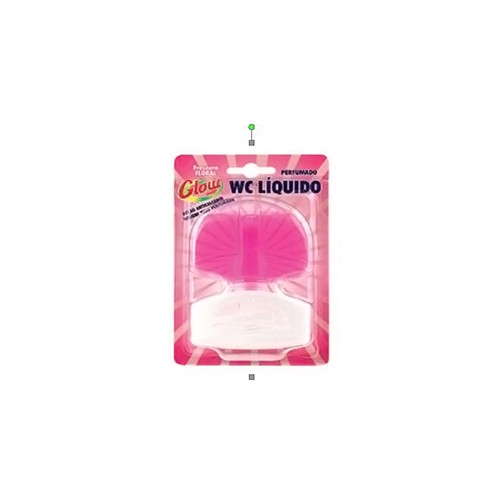 Bloco Sanitário Glow Liquido Floral 55ml - 2 unidades