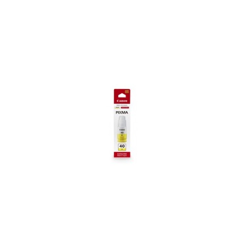 Tinteiro Canon GI-40 Amarelo (3402C001, GI40Y)