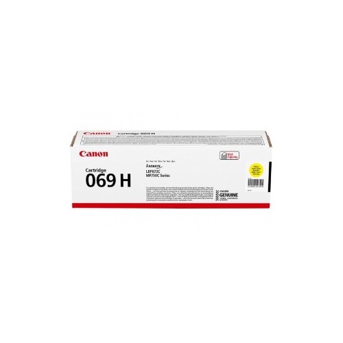 Toner Canon 069H Amarelo 5095C002 - Alta Capacidade