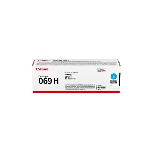 Toner Canon 069H Azul 5097C002 - Alta Capacidade