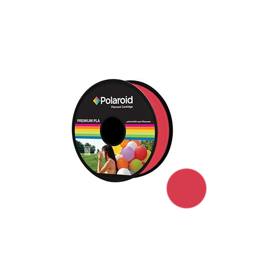 Filamento Polaroid Universal PLA 1.75mm 1Kg VermelhoTranspar