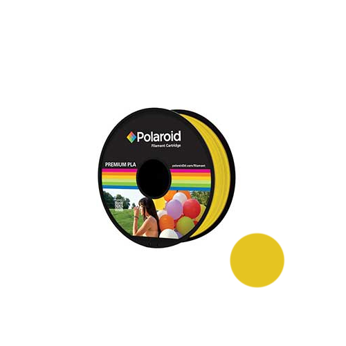 Filamento Polaroid Universal PLA 1.75mm 1Kg AmareloTransp.