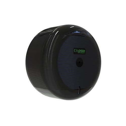 Dispensador de Papel Higiénico Ext Central 110mm Preto