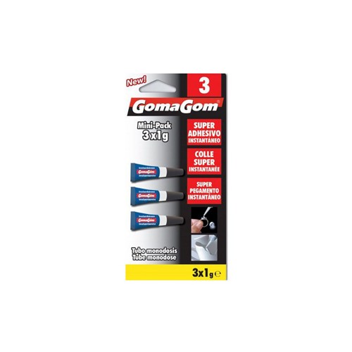 Cola Rápida 1g Instantânea Blister 3un - ( 2 unidades)