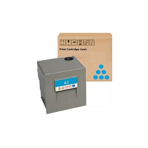 Toner Compatível para Ricoh MPC6503, MPC8003 Azul (842195)