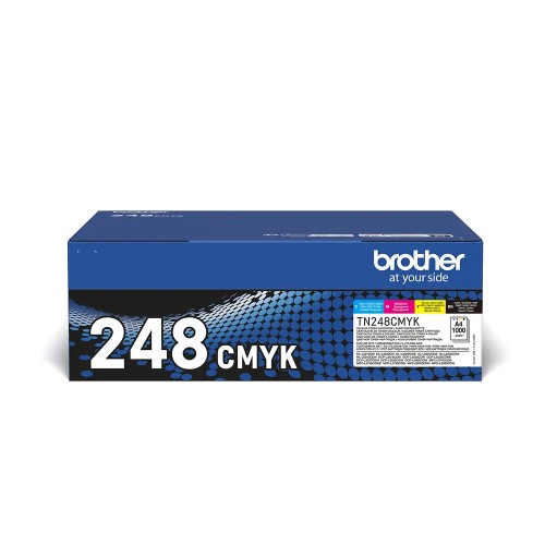 Pack Toners Brother TN-248VAL 4 Cores (TN248)