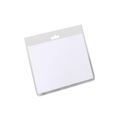 Porta Nomes Horizontal 60x90mm Durable c / Perfuração - 20 unidades