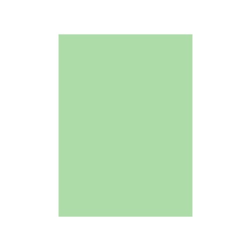 Cartolina 50x65cm Verde Suave 180g - 5 folhas