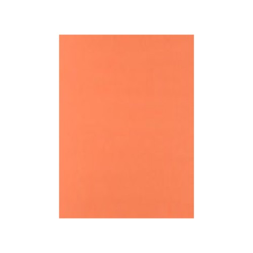 Cartolina 50x65cm Laranja Forte 180g - 5 folhas