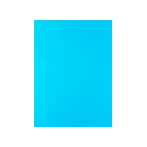 Cartolina 50x65cm Azul Turquesa 180g - 5 folhas