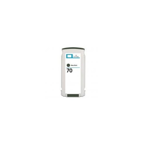 Tinteiro Compatível HP 70 Preto Mate 130ml