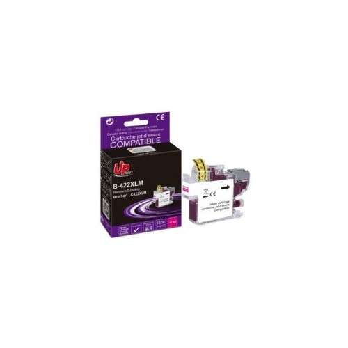 Tinteiro Compatível para Brother LC422XLM Magenta