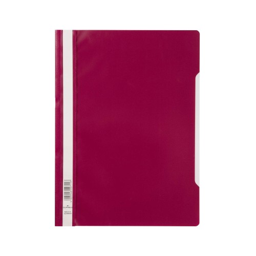 Classificador Capa Transparente Carmesim Durable 5 unidades