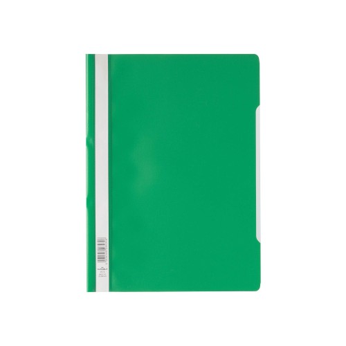 Classificador Capa Transparente Verde Durable 5 unidades