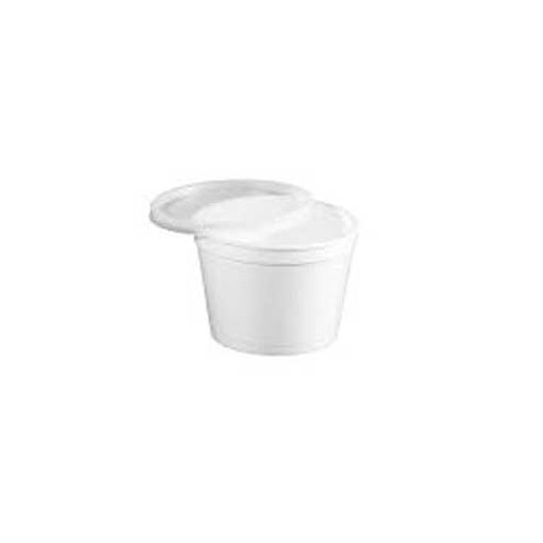 Embalagem Redonda Alimentar 500ml PP c/ Tampa 50un