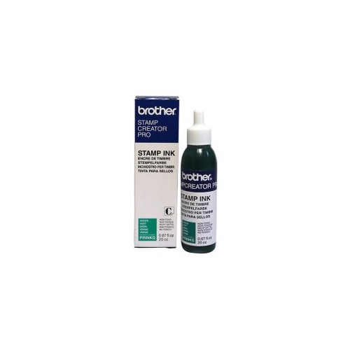 Tinta BROTHER Verde para Carimbos 20cc