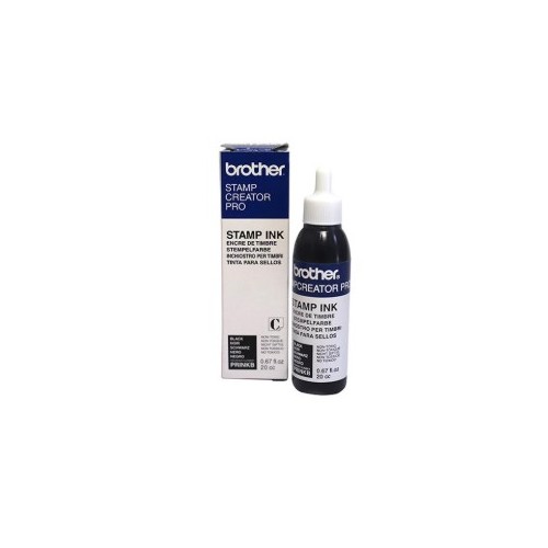 Tinta BROTHER Preto para Carimbos 20cc