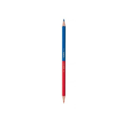 Lapis Bicolor Lyra Duo Medio (Azul / Vermelho) - 2 unidades