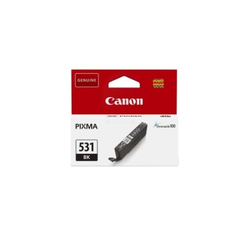 Tinteiro Canon CLI531BK Preto 8ml (CLI-531BK, 6118C001)