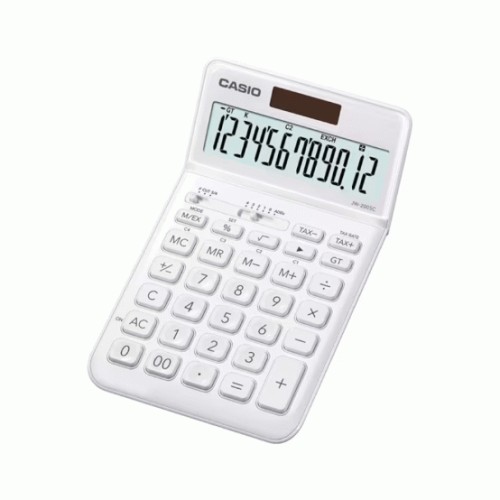 Calculadora Secretária Casio JW200SCWE Branco 12 Dígitos