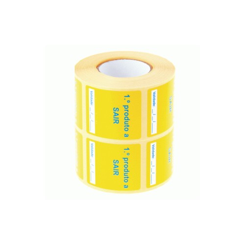Etiquetas Pré-impressas 1º Produto 40x45mm 2 Rolos 1000un