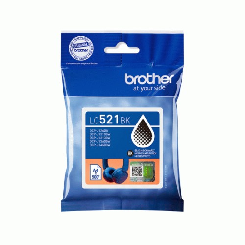 Tinteiro Brother LC521BK Preto