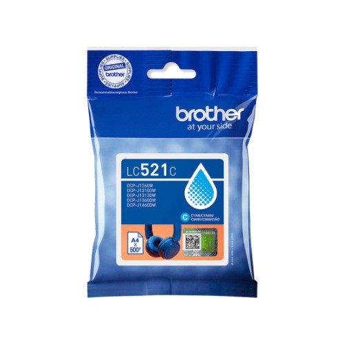 Tinteiro Brother LC521C Azul