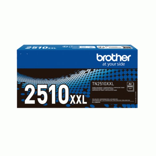 Toner Brother TN-2510XXL Preto - Extra Capacidade