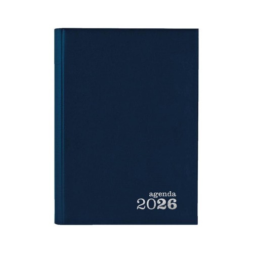 Agenda Diária 2026 Basic 140x200mm Azul