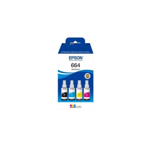 Pack Tinteiros Epson 664 4 Cores C13T664640
