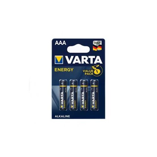 Pilhas AAA LR03 Alcalinas 1.5V 1100mAh Varta Energy - (Blister 4) - 2 unidades