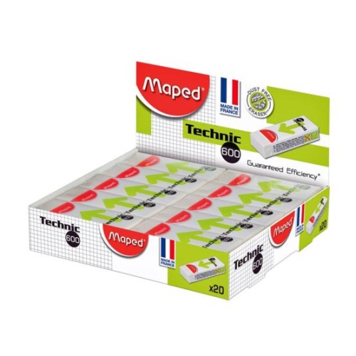 Borracha Branca 61x22x12 Maped Technic 600 (Sem PVC) - 2 unidades