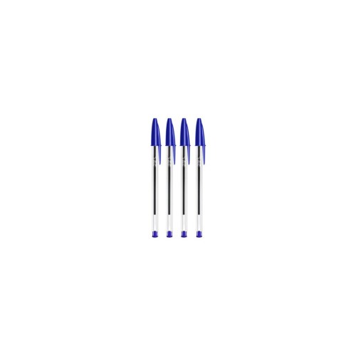 Esferografica Ball Point BIC Cristal Azul (Blister 4un) - 2 unidades