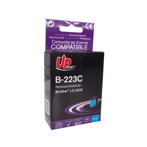 Tinteiro Compatível Uprint para Brother LC223M Magenta
