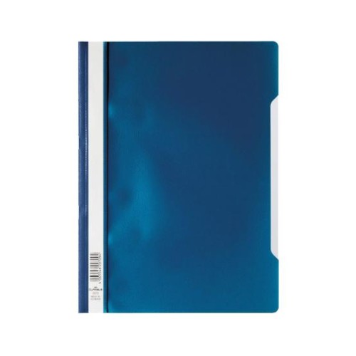 Classificador Capa Transparente Azul Escuro Durable 257307 - 5 unidades