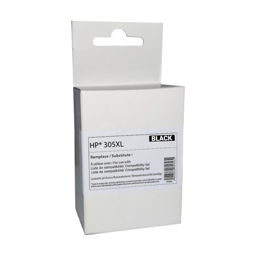 Tinteiro Compatível para HP 305XL Preto 3YM62A 18ml