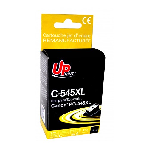 Tinteiro Compatível UPrint para Canon 545XL Preto 18ml (8286B001, PG545XL)