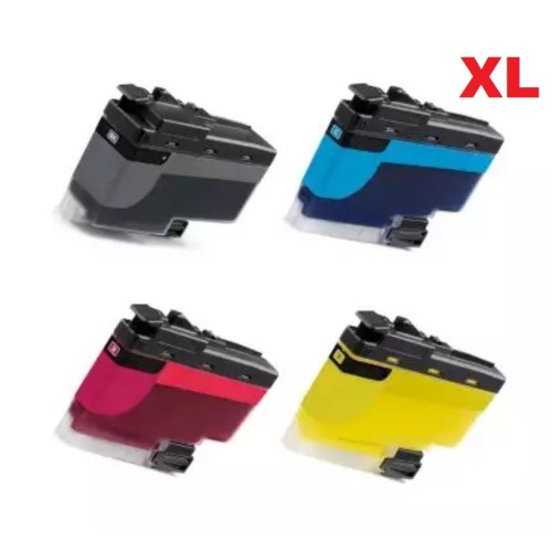 Tinteiro Compatível para Brother LC422XLC Azul
