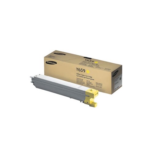 Toner Amarelo Y659 para Samsung  CLX-8640 ND, CLX-8650 ND e mais