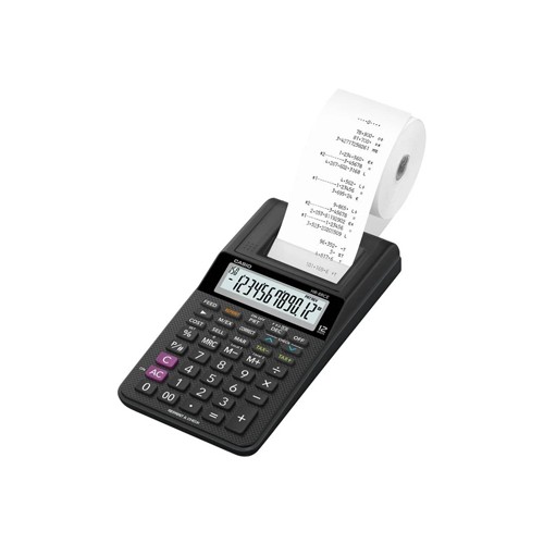Calculadora de Secretaria Casio HR8RCE 12Dig - Preto c / Fita