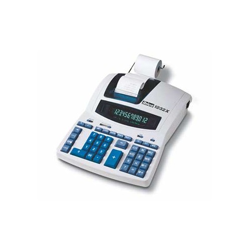 Calculadora de Secretaria Ibico 1232 X 12 Digitos c / Fita